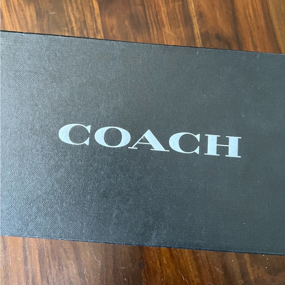 NWT COACH Emilia Silver Metallic Leather Ballet Flats - 9.5 - Picture 10 of 11